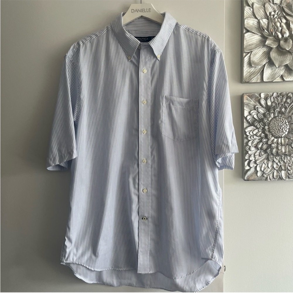 NAUTICA Short Sleeve Button Down Shirt